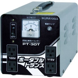 PT-30T [ポータブルトランス 昇降圧兼用 3kVA]
