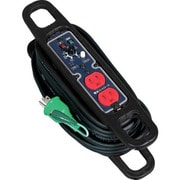 HRC-E102 [NICHIDO ハンドリール 電流コントロールリール 100V 3芯×10m 黒 アース付]