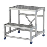 CSBC266 [作業台(シマ板仕様)2段 0.6m 最大使用質量120kg]