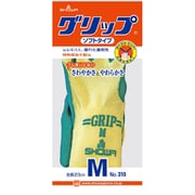 NO310-M [天然ゴム背抜き手袋 グリップ（ソフトタイプ） Mサイズ グリーン]