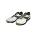 PC12-250 [DIADORA 安全作業靴 ピーコック 白/黒 25.0cm]