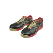 PC22-255 [DIADORA 安全作業靴 ピーコック 黒 25.5cm]