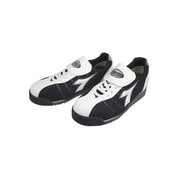 KF12-245 [DIADORA 安全作業靴 キングフィッシャー 白/黒 24.5cm]