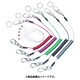 AR430DV [安全ロープ(ステンレスワイ芯)ダイレクトキャッチフック付バイオレット]