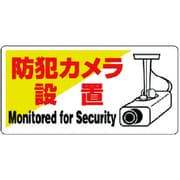 802-60 [防犯用標識 防犯カメラ設置・エコユニボード・200X400]