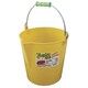フレックスバケツ 10L イエロー FB-10YS