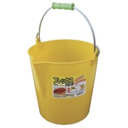 フレックスバケツ 10L イエロー FB-10YS