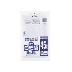 ヨドバシ.com - ワタナベ工業 U-45 [透明ゴミ袋(再生原料タイプ)45L 