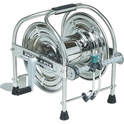 ステンレス(SUS304)ホースリール 20m用本体のみ SSA-0