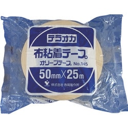 カラーオリーブテープ NO.145 黄 50mmX25M 145 Y-50X25