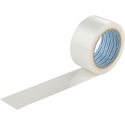 パイオラン テープ 梱包用テープ 半透明/クリア 50mm×25m 日本製 K-10-CL 50MMX25M