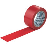 パイオラン テープ 梱包用テープ レッド(赤) 50mm×25m 日本製 K-10-RE 50MMX25M