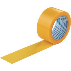 パイオラン テープ 梱包用テープ イエロー（黄） 50mm×25m 日本製 K-10-YE 50MMX25M