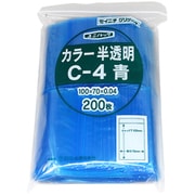C-4-CB [「ユニパック」 C-4 青 100×70×0.04 200枚入]