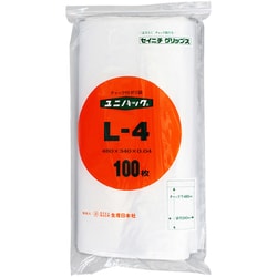 L-4 [「ユニパック」 L-4 480×340×0.04 100枚入]