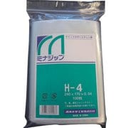 MZH-4 [チャック付ポリエチレン袋 「ミナジップ」]