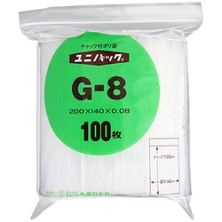 G-8 [「ユニパック」 G-8 200×140×0.08 100枚入]