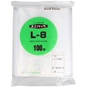 L-8 [「ユニパック」 L-8 480×340×0.08 100枚入]