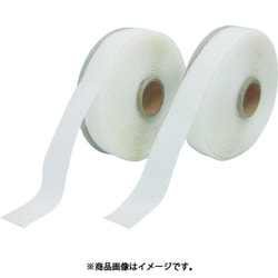 2W3L5UC-255-W [Shinwa マジクロボンド メス 強粘着付 25mm×5m 白]