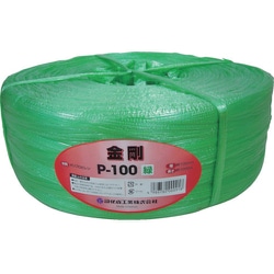 P-100GN [手結束用PP縄(ツカサテープ)P-100GN 緑]