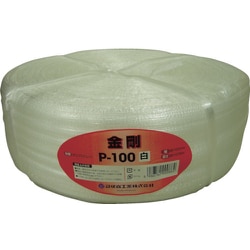 P-100W [手結束用PP縄(ツカサテープ)P-100W 白]