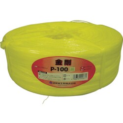 P-100Y [手結束用PP縄(ツカサテープ)P-100Y 黄]