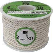RC-2 [ロープ 綿ロープボビン巻 4φ×30m]