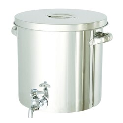 ST-W-36 [ステンレスタンク ストレート貯蔵用タンク(蛇口付) 36L]