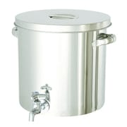 ST-W-36 [ステンレスタンク ストレート貯蔵用タンク(蛇口付) 36L]