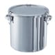 CTH-27 [ステンレスタンク ストレートクリップ式密閉タンク(フタ付) 15L]