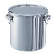 CTH-27 [ステンレスタンク ストレートクリップ式密閉タンク(フタ付) 15L]