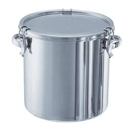 CTH-30 [ステンレスタンク ストレートクリップ式密閉タンク(フタ付) 20L]