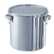 CTH-33 [ステンレスタンク ストレートクリップ式密閉タンク(フタ付) 25L]