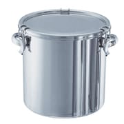 CTH-47 [ステンレスタンク ストレートクリップ式密閉タンク(フタ付) 80L]