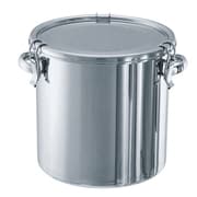 TP-CTH-30 [ステンレスタンク テーパー付キャッチクリップ式密閉タンク(フタ付)20L]