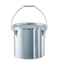 TP-CTB-30 [ステンレスタンク テーパー付吊下げ密閉タンク(フタ付) 20L]