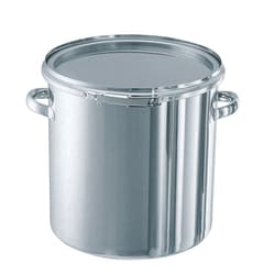 CTL-47H [ステンレスタンク ストレートレバーバンド式密閉タンク(フタ付) 100L]