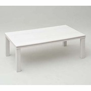 木製シンプルこたつ ホワイト×ナチュラル DSA-9060(WH/N)