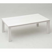 木製シンプルこたつ ホワイト×ナチュラル DSA-105(WH/N)