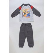 仮面ライダー鎧武 光る！裏毛起毛パジャマ [グレー 120cm]