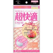 超快適マスクアロマ [PM2.5対応マスク ローズ 3枚]