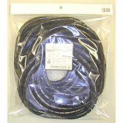 スパイラルチューブ 内径10mm/10m 黒染 SP-10-BK-10