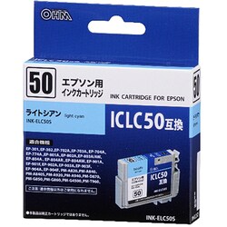 ヨドバシ.com - オーム電機 OHM INK-ELC50S [エプソンICLC50対応インク ...