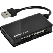 SDXC対応USB2.0カードリーダ/ライタ ブラック GH-CRM1A-BK