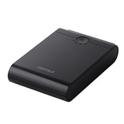 スマートフォン/タブレット用 モバイルバッテリー 10400mAh USB出力:2ポート 最大合計:3.1Aタイプ ブラック BSMPB07BK