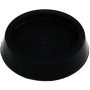 平置きゴム 黒丸 内径42mm BE-0-402