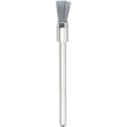 53E-12 [エンド型ブラシ 砥粒入ナイロン 線0.3X筒径Φ5X軸Φ3]
