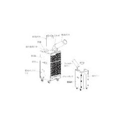 Amazon.co.jp: TRUSCO(トラスコ) 吹出ダクト組品φ114×400 TS黒