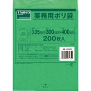 A-3040G [小型ポリ袋 縦400X横300Xt0.05 200枚入 緑]