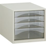 A4-SW4P [レターケース A4型・浅型深型コンビタイプ 4段]